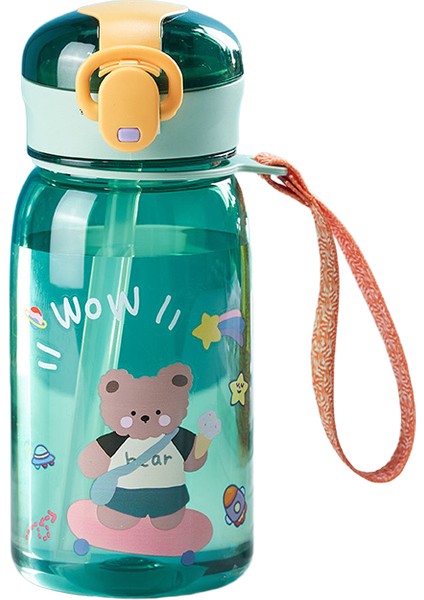 "gıanxı Çocuk Su Emzikli Bardak Pipetli Karikatür Sızdırmaz Su Şişeleri Açık Hava Taşınabilir Içecek Şişesi Çocuklar Için Sevimli Bardak " (Yurt Dışından)