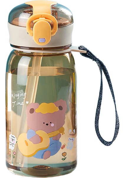 "gıanxı Çocuk Su Emzikli Bardak Pipetli Karikatür Sızdırmaz Su Şişeleri Açık Hava Taşınabilir Içecek Şişesi Çocuklar Için Sevimli Bardak " (Yurt Dışından)