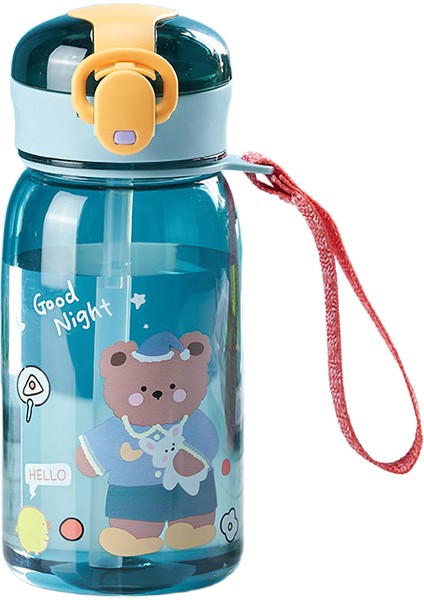 "gıanxı Çocuk Su Emzikli Bardak Pipetli Karikatür Sızdırmaz Su Şişeleri Açık Hava Taşınabilir Içecek Şişesi Çocuklar Için Sevimli Bardak " (Yurt Dışından)