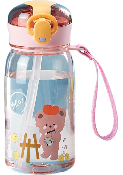 "gıanxı Çocuk Su Emzikli Bardak Pipetli Karikatür Sızdırmaz Su Şişeleri Açık Hava Taşınabilir Içecek Şişesi Çocuklar Için Sevimli Bardak " (Yurt Dışından)