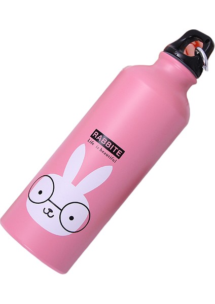 Sevimli Hayvan Yaratıcı Hediye Açık Hava Taşınabilir Spor Bisiklet Kamp Yürüyüş Bisiklet Okul Çocuklar Su Şişesi (Yurt Dışından)