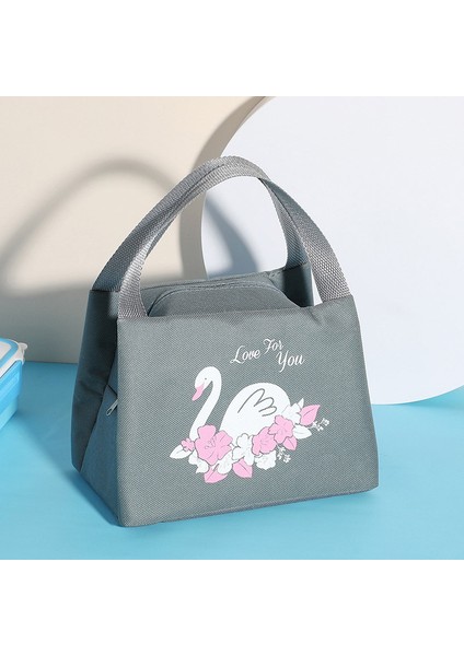 Karikatür Soğutucu Öğle Yemeği Çantası Piknik Çocuklar Kadınlar Seyahat Termal Kahvaltı Organizatör Yalıtımlı Su Geçirmez Saklama Çantası Öğle Yemeği Kutusu (Yurt Dışından)