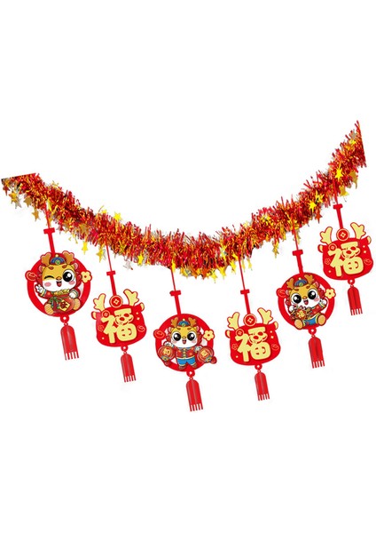 Çin Yıl Latte Windows Dayanıklı Püsküller Kolye A (Yurt Dışından)