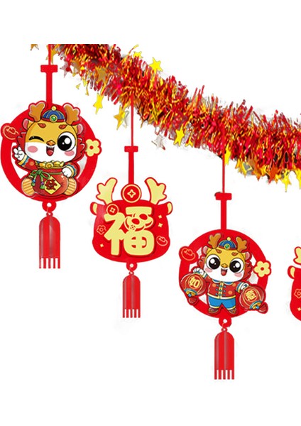 Çin Yıl Latte Windows Dayanıklı Püsküller Kolye A (Yurt Dışından) modelleri