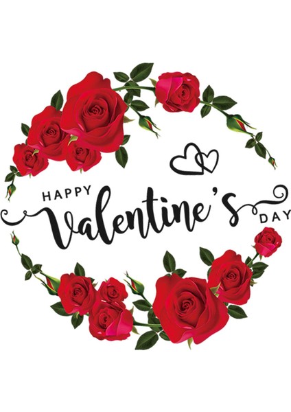 Sevgililer Günü Çıkartması Buzdolabı Etiketi Sevgililer Ev Dekorasyonu Için B (Yurt Dışından) fiyatları