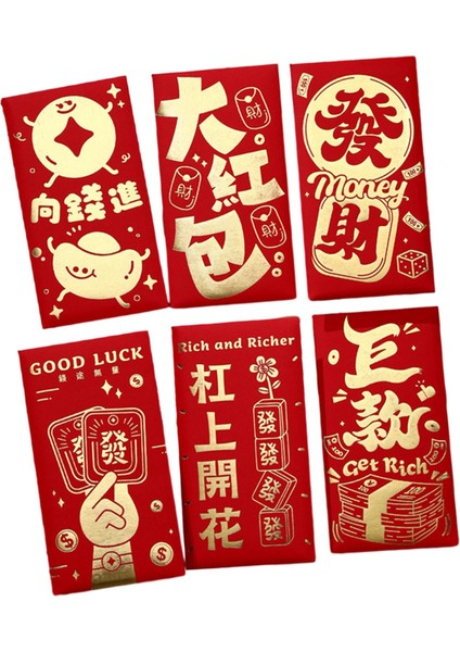 6 Çin Yılı Kırmızı F Için Para I (Yurt Dışından) modelleri