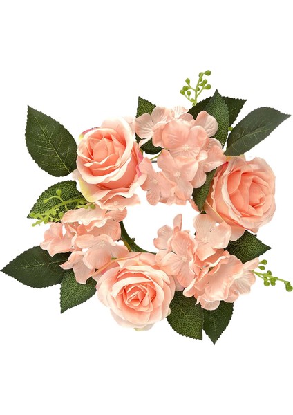 Noel Mum Çelenkleri 8 "festival Şömine Yemek Odası Için Süs Açık (Yurt Dışından)