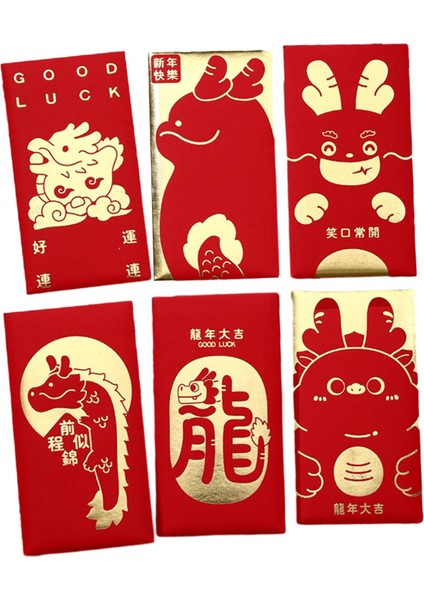 6 Çin Yılı Kırmızı A Için Para I (Yurt Dışından) fırsatları