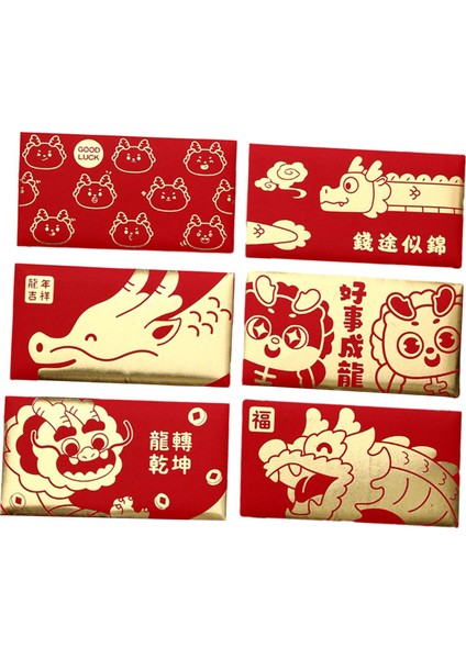 6 Çin Yılı Kırmızı C Için Para I (Yurt Dışından) fiyatları