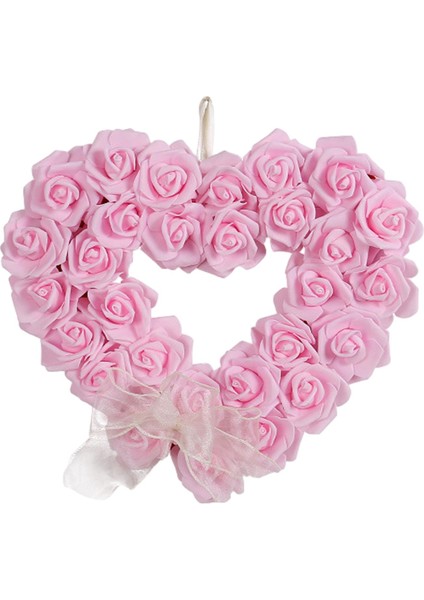 Şeklinde Çelenk 14 "sevgililer Günü Kapı Çelengi Düğün Için Dış (Yurt Dışından) modelleri