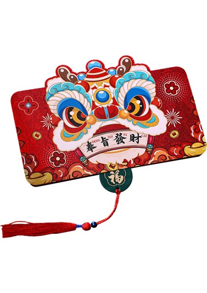 Festival Mezuniyeti D Için Yıırmızı Karikatür Şanslı Para (Yurt Dışından)