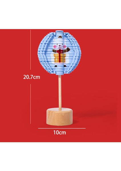 Çocuk Eğitici Ahşap Oyuncaklar Yılbaşı Ağacı Süsleri Lolipop Spiral Ağaç Dekompresyon Oyuncakları (Yurt Dışından) fiyatları
