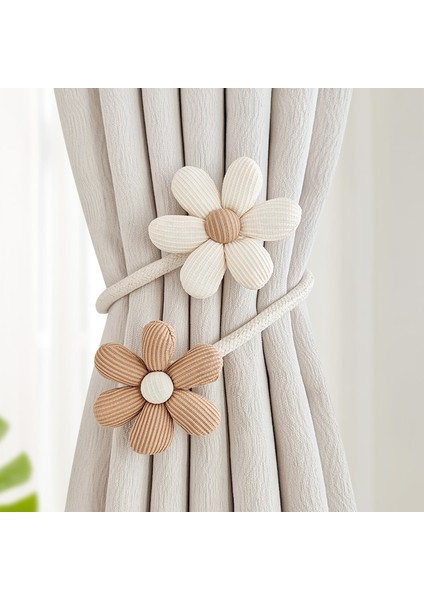Sevimli Çiçek Perde Tiebacks Depolama Toka Fixer (Yurt Dışından)