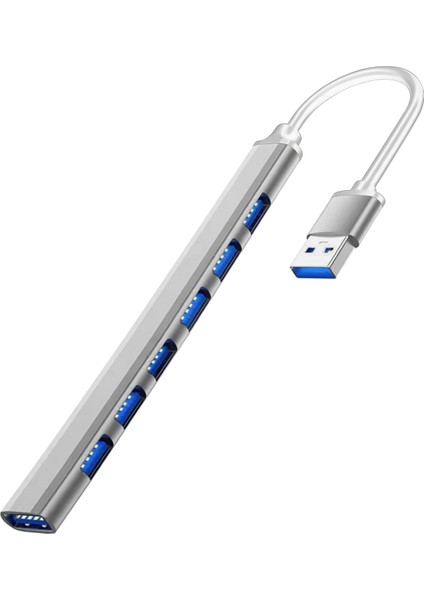"usb 3.0 Hub USB 2.0 Hub USB C Hub Type C Hub Çoklu Ayırıcı Yüksek Hızlı 5gbps Pc Bilgisayar Için Çoklu Port USB A Hub Port 7 Port " (Yurt Dışından)