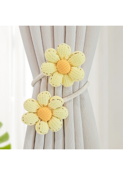Sevimli Çiçek Perde Tiebacks Depolama Toka Fixer (Yurt Dışından)