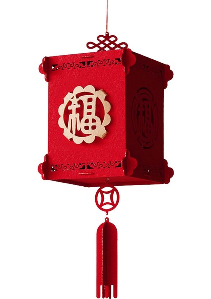 Kırmızı Çin Dıy Parti Şği Için Iyi Şanslar 3D (Yurt Dışından) indirimleri