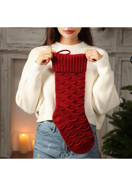 Noel Çorapları Şak Ilı Süs Dekorasyonu (Yurt Dışından) modelleri