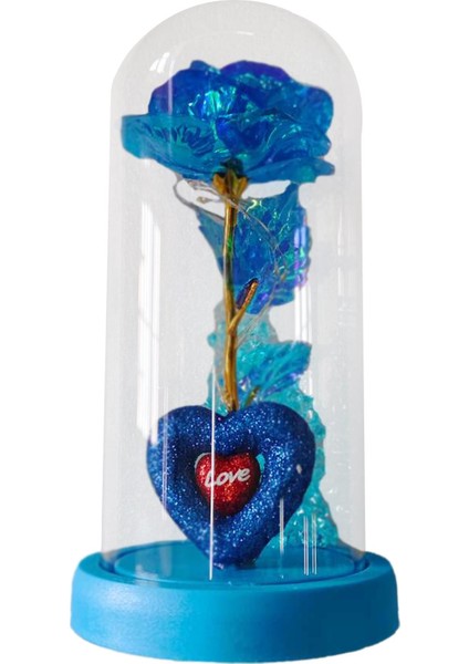 I Mavi Için Dekorasyonlu Forever In Glass (Yurt Dışından)