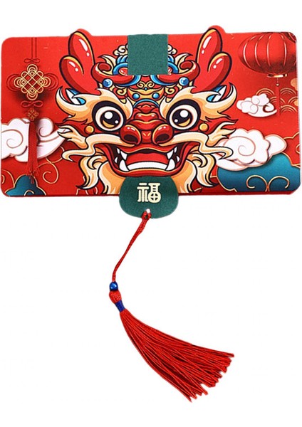 Çin Yılı Kırmızı Hediyeler Şği Için Şanslı Para Yıl 2 Kart Yuvaları B (Yurt Dışından) fiyatları