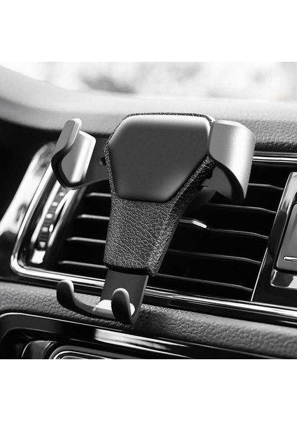 Yerçekimi Araç Tutucu Araba Havalandırma Klipsi Montajı Akıllı Telefon Gps Desteği iPhone 15, 14, 13 Xiaomi Samsung Telefonlar Için Cep Telefonu Tutucu (Yurt Dışından) fiyatları