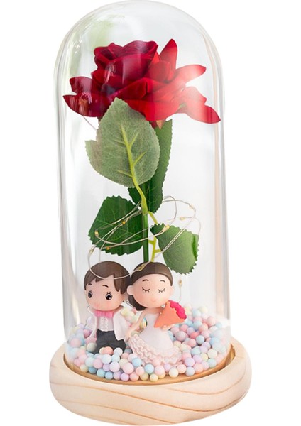 Çiçek Hediyeler Şık Kadınlar Yıldönümü Ahşap Taban Çift Için (Yurt Dışından) modelleri