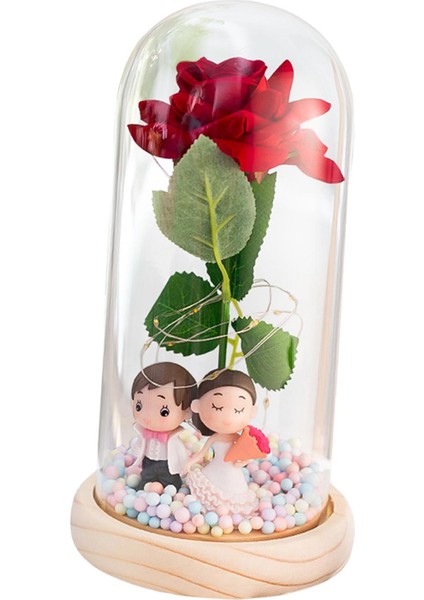 Çiçek Hediyeler Şık Kadınlar Yıldönümü Ahşap Taban Çift Için (Yurt Dışından) indirimleri