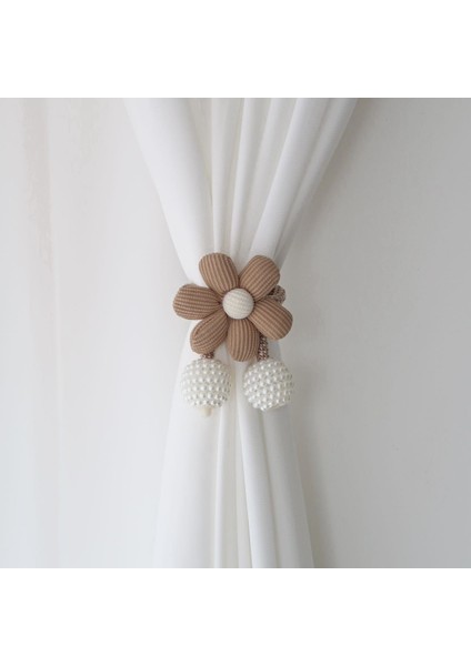 Iskandinav Tarzı Perde Toka Tiebacks Sevimli Grommets Tiebacks Dekoratif (Yurt Dışından)