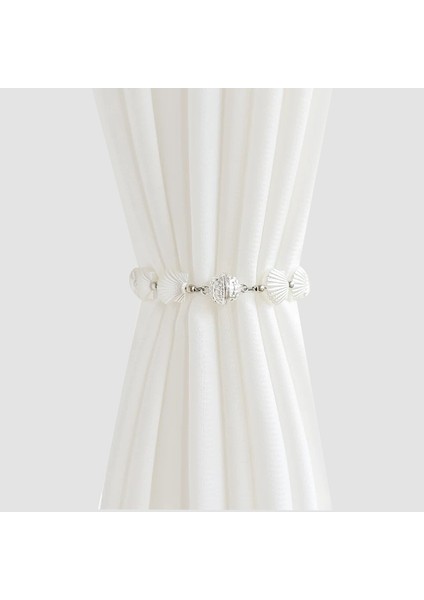 Manyetik Tokalar Ev Dekorasyonu Perde Tokaları Perde Tiebacks Dekoratif (Yurt Dışından)