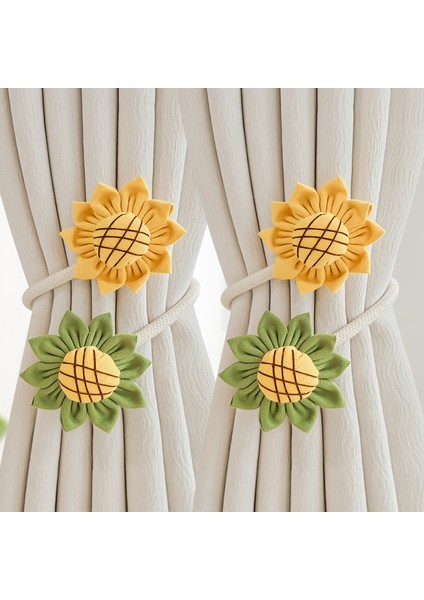 Sevimli Çiçek Perde Tiebacks Depolama Toka Fixer (Yurt Dışından)