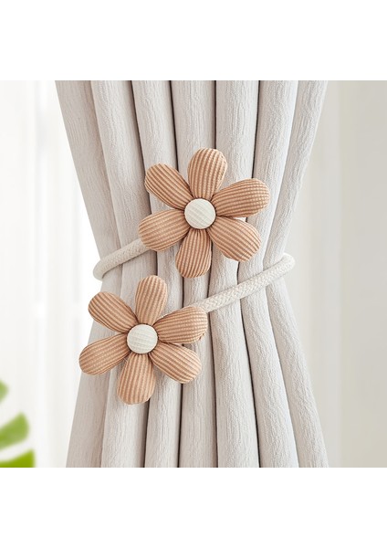 Sevimli Çiçek Perde Tiebacks Depolama Toka Fixer (Yurt Dışından)