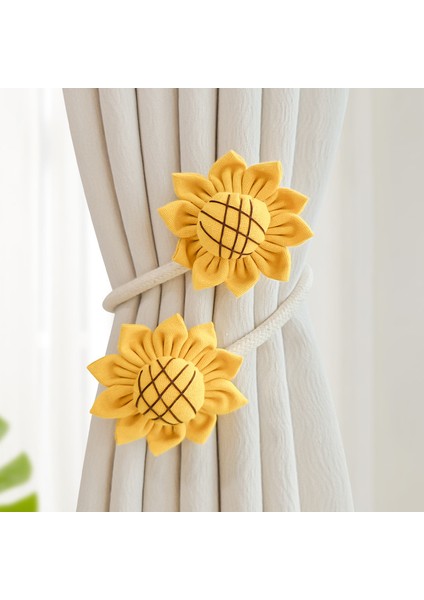 Sevimli Çiçek Perde Tiebacks Depolama Toka Fixer (Yurt Dışından)