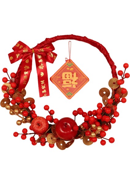 Bahçesi Kutlaması Için Yıl Çelenk Ön Kapı Çelenk A (Yurt Dışından) fiyatları