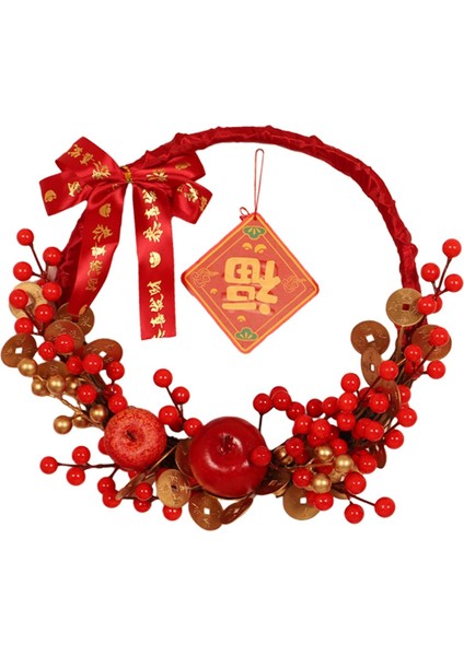 Bahçesi Kutlaması Için Yıl Çelenk Ön Kapı Çelenk A (Yurt Dışından) fırsatları