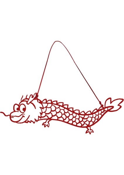 2024 Çin Ay Yılı Kapılar Tatilleri Için Asılı Dekorasyon (Yurt Dışından)