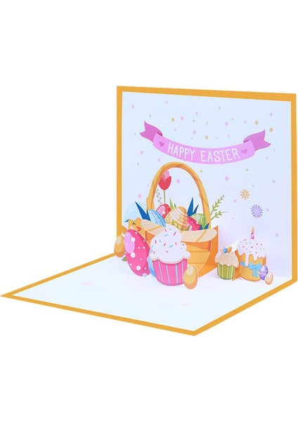 Parti Festivali Kutlaması Altın Için Paskalya Tebrik 3D Tebrik Kartları (Yurt Dışından) indirimleri