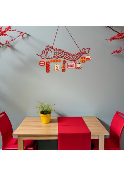 Çiftlik Evi Festivalleri Çalışma Odası Için Çin Ay Yılı Asılı Dekor (Yurt Dışından) fırsatları