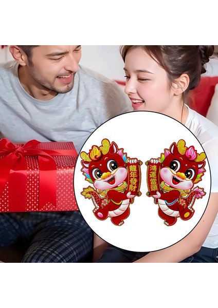 Için 2x Çin Yılı Kapı Titreşimi Süslemesi (Yurt Dışından) fırsatları