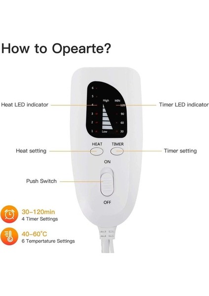 12Xektrikli Battaniye - Gümüş (Yurt Dışından) fiyatları