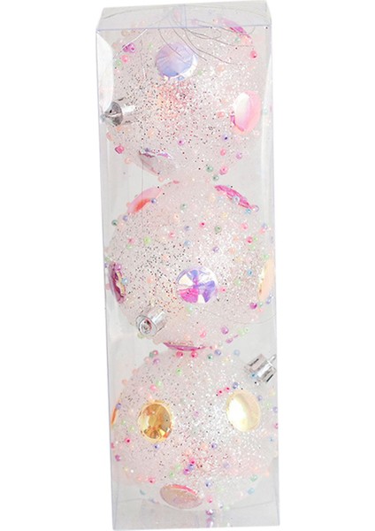 Yılbaşı Ağı Süsleme Noel Süslemeleri Şkinler Için Dış Ev 3ADET Şeffaf Toplar (Yurt Dışından) fiyatları