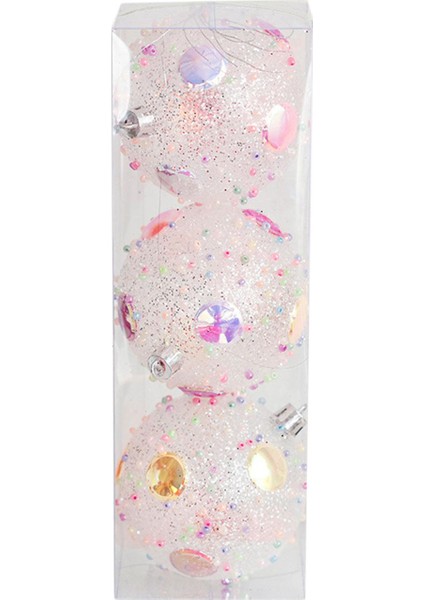 Yılbaşı Ağı Süsleme Noel Süslemeleri Şkinler Için Dış Ev 3ADET Şeffaf Toplar (Yurt Dışından) modelleri