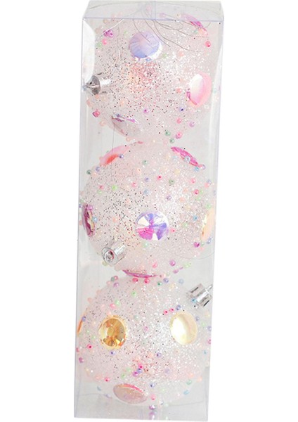 Yılbaşı Ağı Süsleme Noel Süslemeleri Şkinler Için Dış Ev 3ADET Şeffaf Toplar (Yurt Dışından) fırsatları