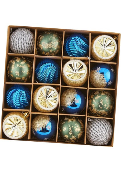 16 Noel Topları Ğı Asılı Toplar Yeşil Için (Yurt Dışından) fiyatları