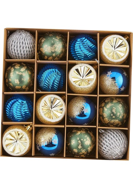 16 Noel Topları Ğı Asılı Toplar Yeşil Için (Yurt Dışından) fırsatları