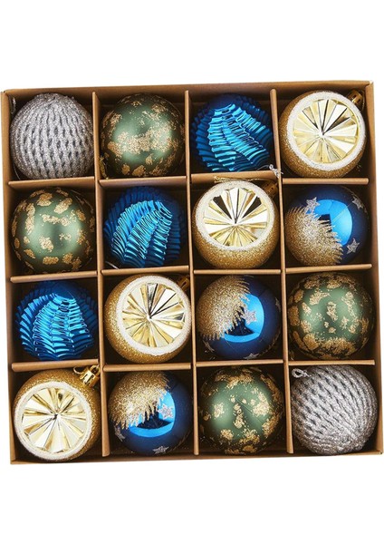 16 Noel Topları Ğı Asılı Toplar Yeşil Için (Yurt Dışından) indirimleri