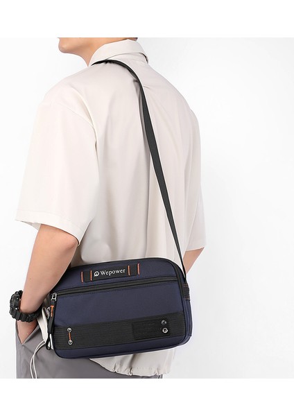 Wepower Yeni Crossbody Çanta Çok Katmanlı Su Geçirmez Aşınmaya Dalı Erkek Çantası Eğlence Seyahat Çantası Erkek Omuz Çantası (Yurt Dışından) modelleri