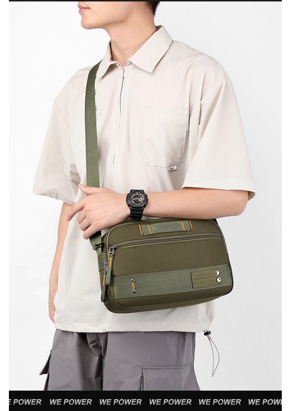 Wepower Yeni Crossbody Çanta Çok Katmanlı Su Geçirmez Aşınmaya Dalı Erkek Çantası Eğlence Seyahat Çantası Erkek Omuz Çantası (Yurt Dışından) indirimleri