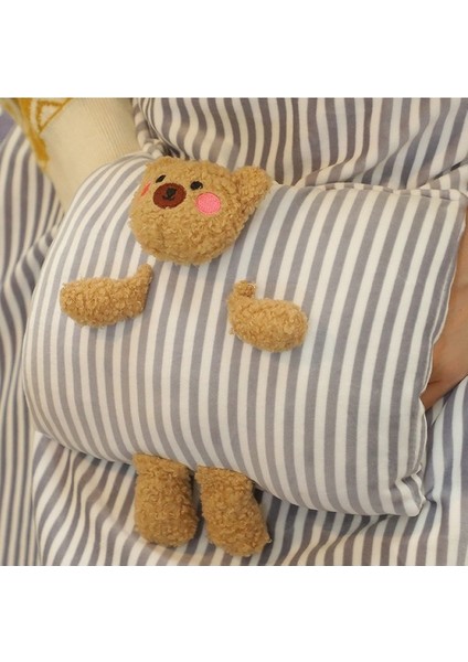 5V Çok Fonksiyonlu Taşınabilir Elektrikli Battaniye - Gri (Yurt Dışından)