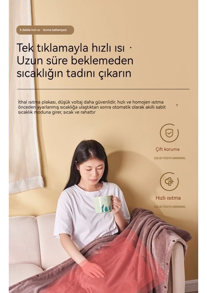 USB Elektrikli Battaniye Tek Ofis Battanii Güç Bankası Isıtmalı Elektrikli Yatak Taşınabilir Battaniye (Yurt Dışından) fiyatları