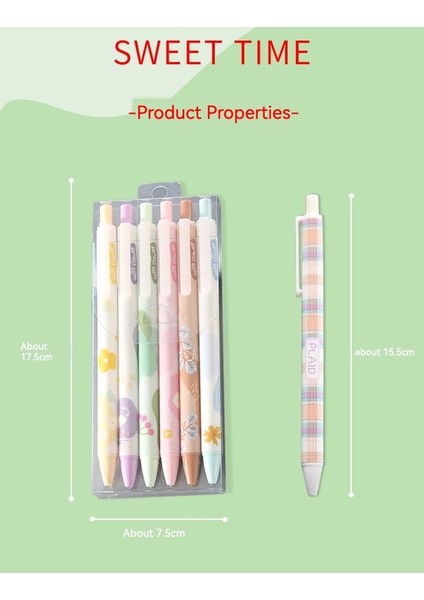 Öğrenciler Için 6 Paket Jel Kalem (Yurt Dışından) modelleri