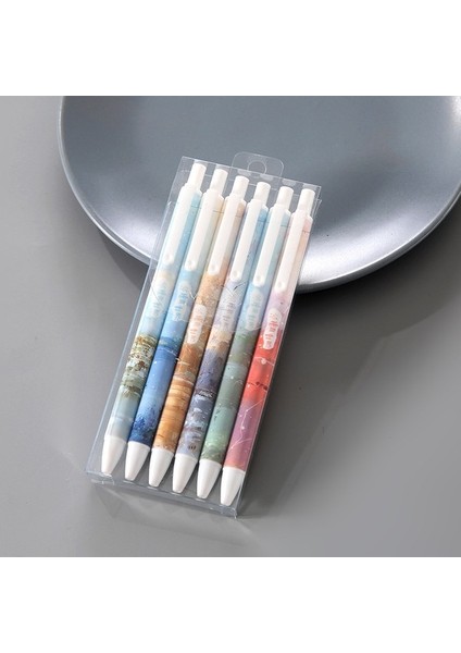 Öğrenciler Için 6 Paket Jel Kalem (Yurt Dışından)